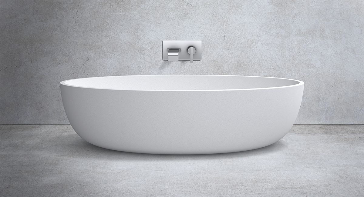 Seascapes Freestanding Stone Bath apaiser