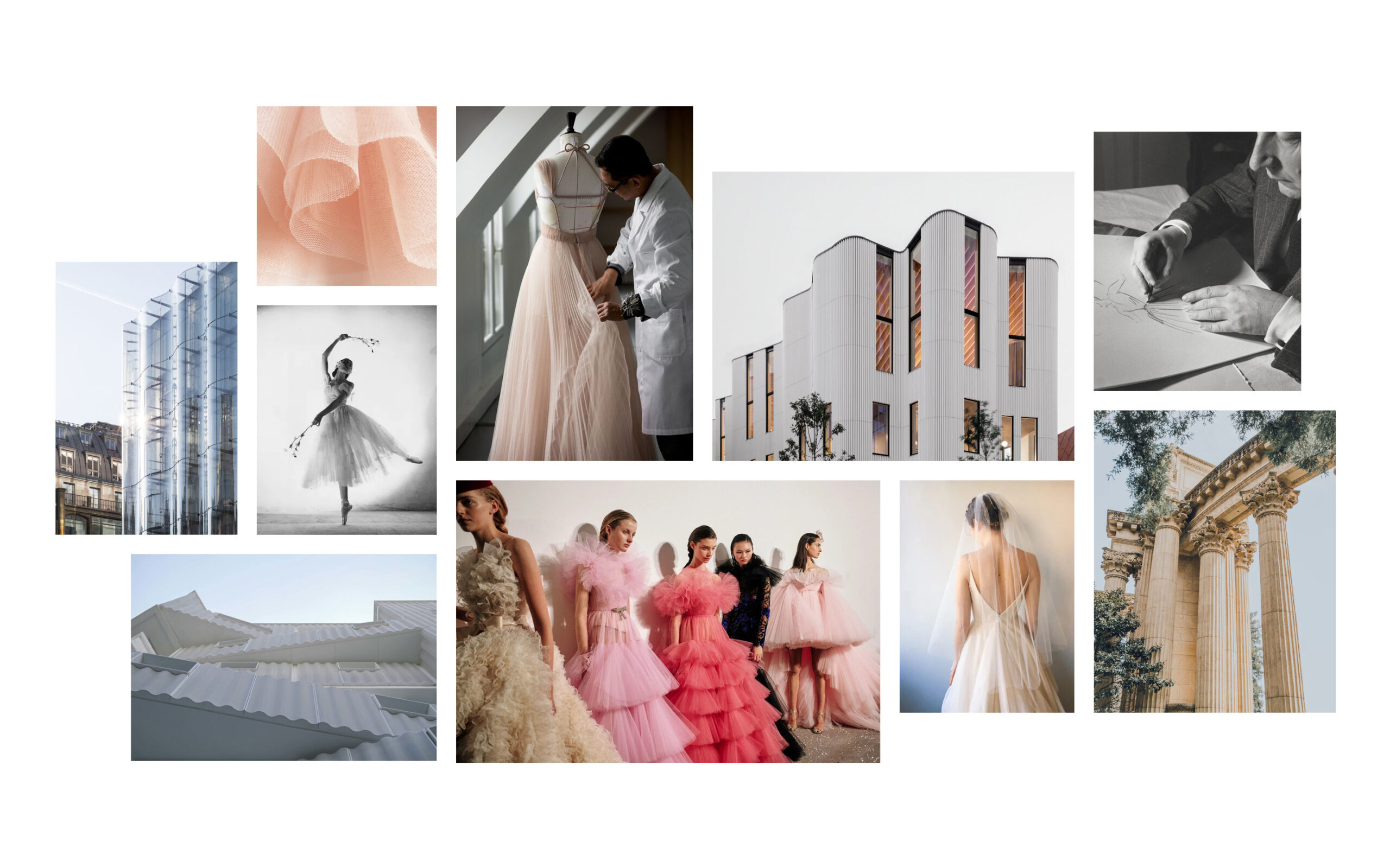 Tulle Collection Inspiration Board